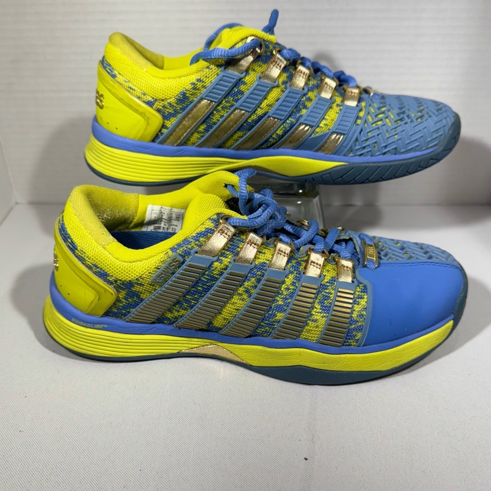K-Swiss Hypercourt 50th Anniversary Edition Tennis Shoe Women's Size 8 Blue